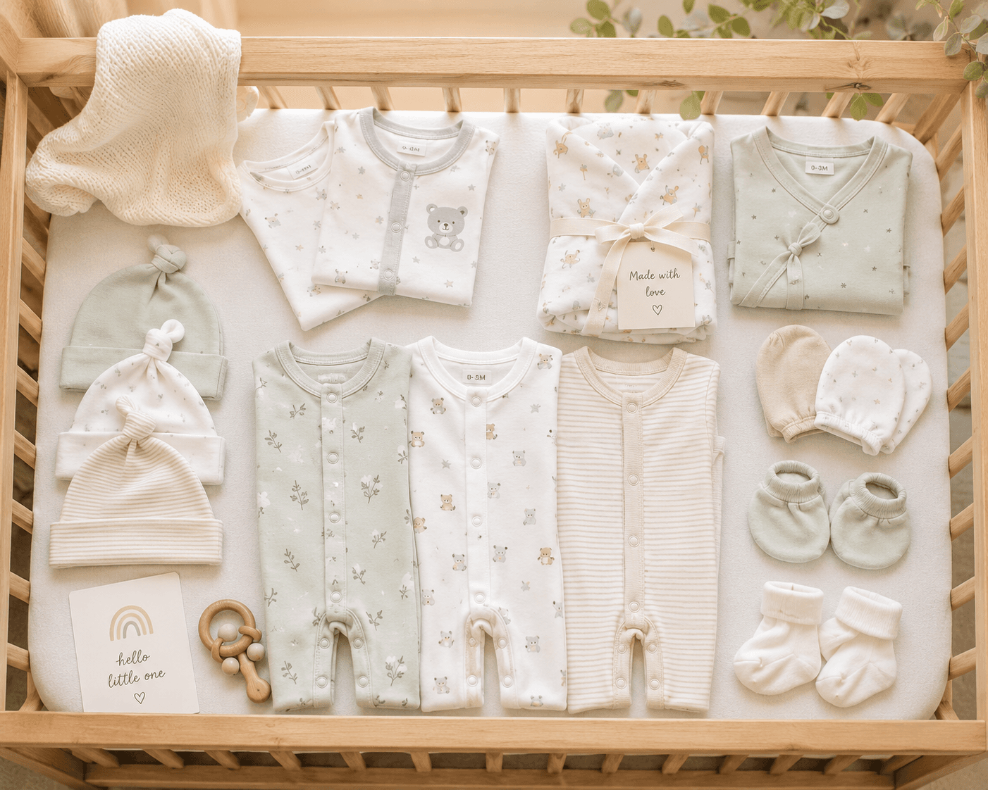 Newborn Clothes Checklist – What You Really Need (And What You Don’t)