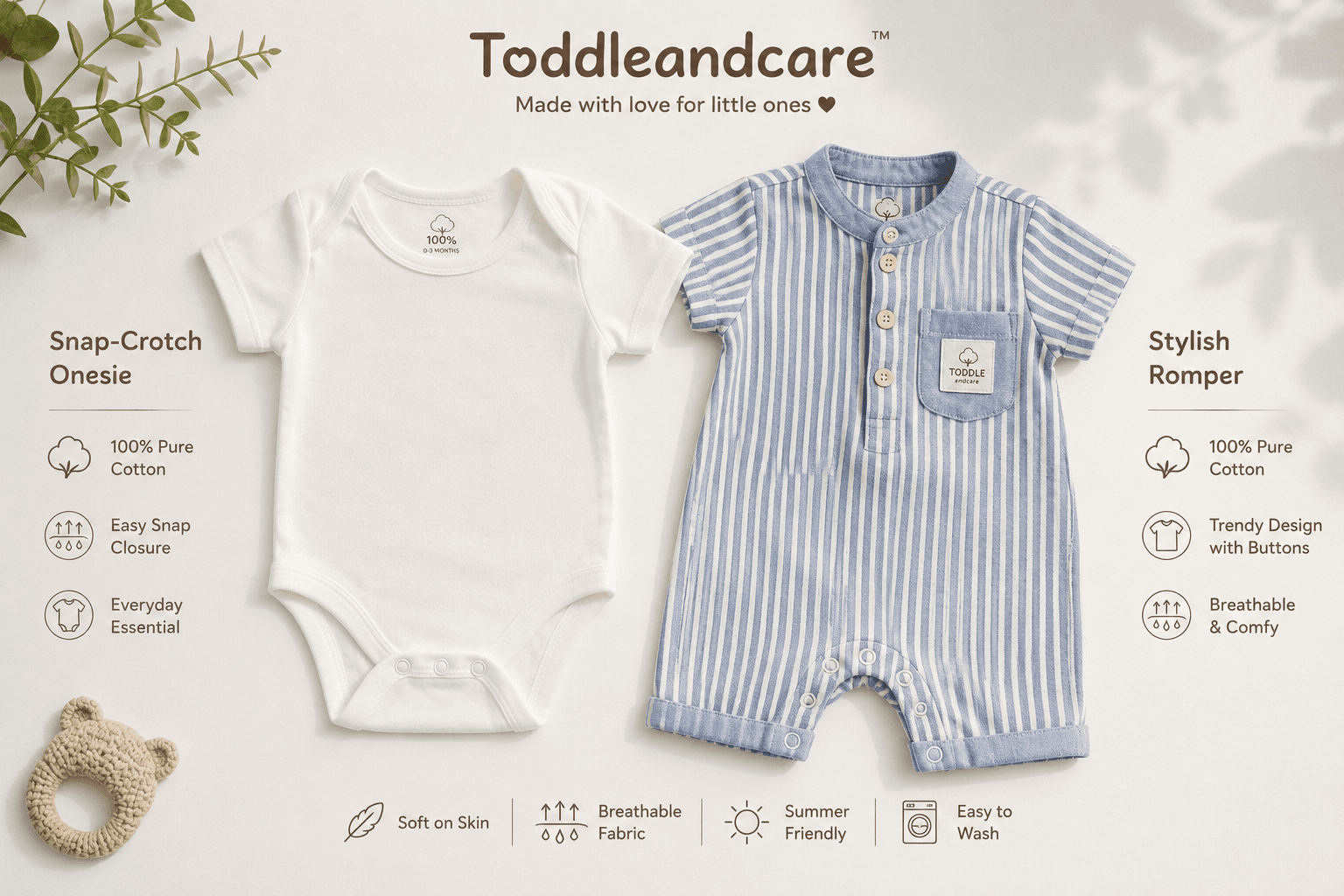 Baby Rompers vs Onesies: Which is Better for Your Baby? (2026 Guide)